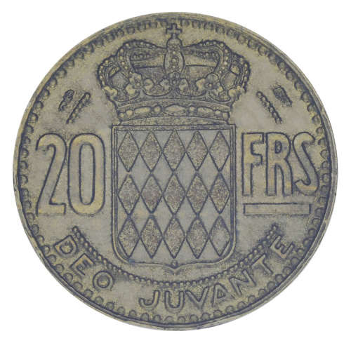фото Монако 20 франков 1951 F-VF