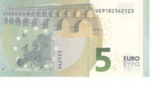 фото Франция 5 евро 2013 UE U008 UNC