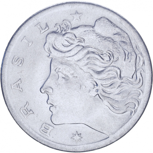 фото Бразилия 5 сентаво 1969 UNC