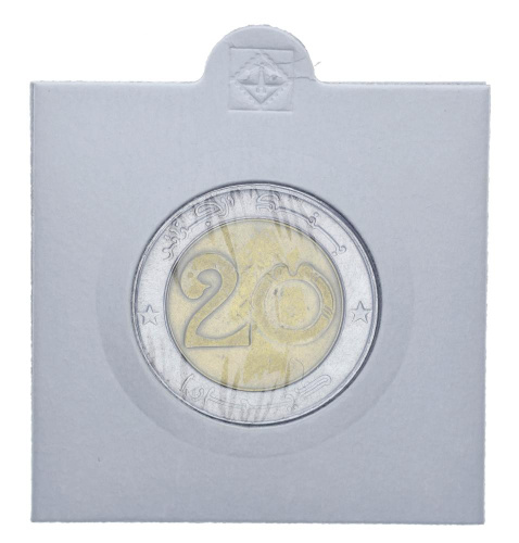 фото Алжир 20 динаров 1996 Биметалл F-VF