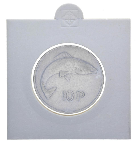 фото Ирландия 10 пенсов 1978 F-VF Рыба