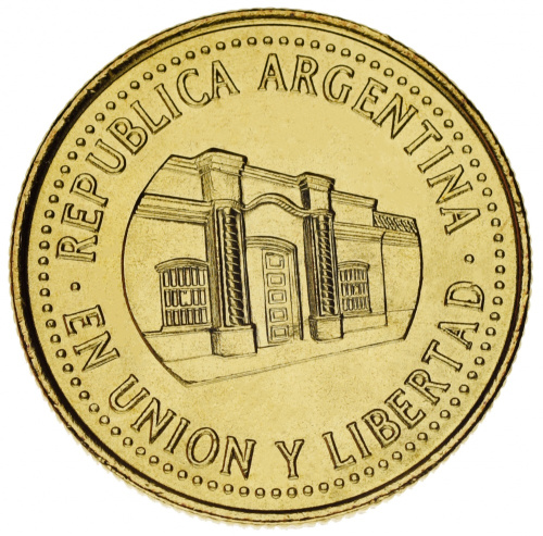 фото Аргентина 50 сентаво 2010 UNC