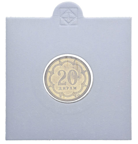 фото Таджикистан 20 дирам 2001 F-VF
