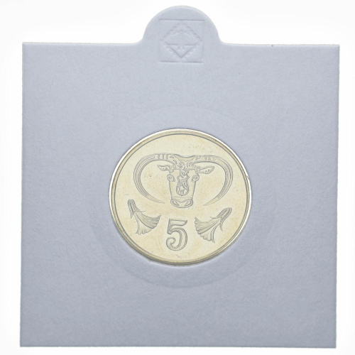 фото Кипр 5 центов 2001 UNC