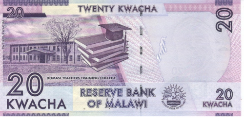 фото Малави 20 квача 2012 UNC (P57)