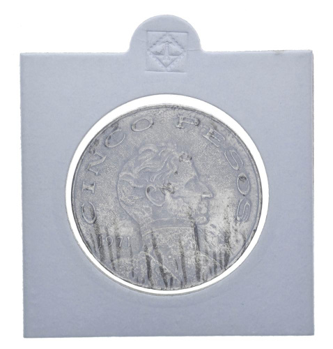фото Мексика 5 песо 1971 F-VF