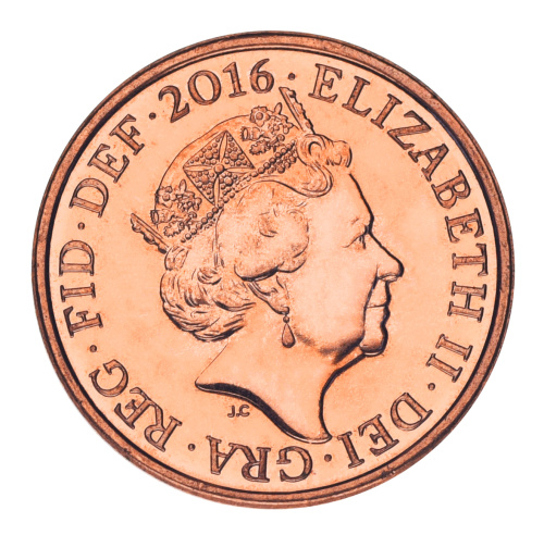 фото Великобритания 1 пенни 2016 UNC