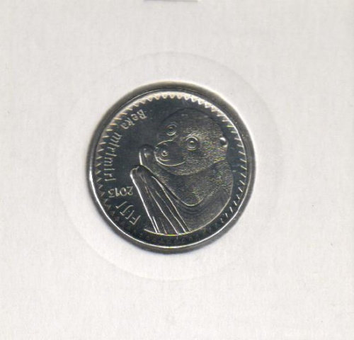 фото Фиджи 10 центов 2013 UNC (KM#333)