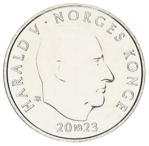 фото Норвегия 20 крон 2023 UNC Памятная