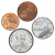 фото Нигерия набор из 4 монет 1991 AU-UNC 10, 25, 50 кобо, 1 найра