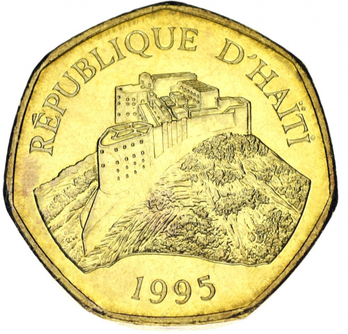 фото Гаити 1 гурд 1995 AU-UNC