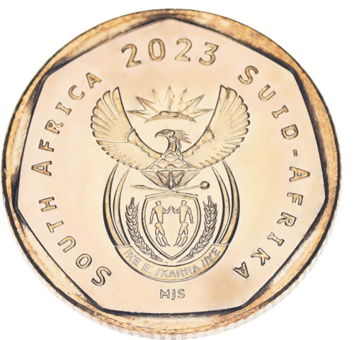фото ЮАР 20 центов 2023 UNC