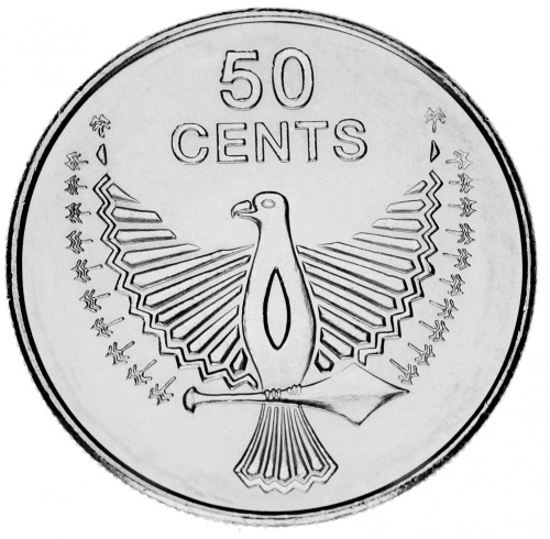 фото Соломоновы острова 50 центов 2012 UNC (KM#237)
