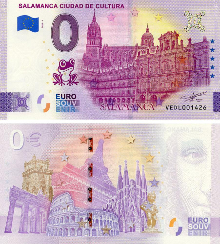 фото Испания 0 ЕВРО 2025 UNC Саламанка Культура