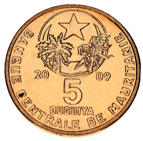 фото Мавритания 5 угий 2009 AU-UNC
