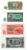 фото Болгария набор из 7 банкнот 1951 UNC 3, 5, 10, 25, 50, 100, 200 левов