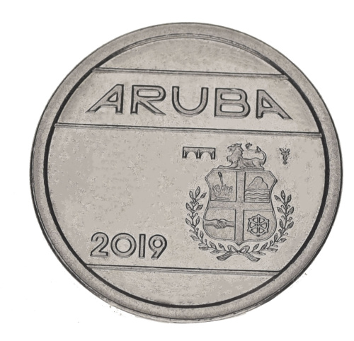 фото Аруба 5 центов 2019 UNC