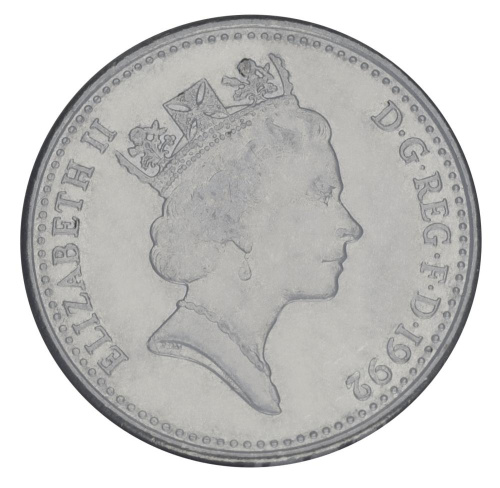 фото Великобритания 10 пенсов 1992 F-VF