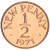 фото Гернси 1/2 нового пенни 1971 F-VF