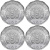 фото Боливия набор из 4 монет по 2 боливиана 2017 UNC