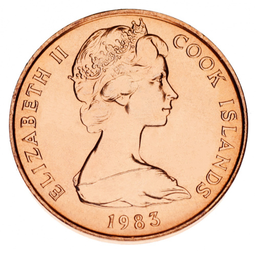 фото Острова Кука набор из 8 монет 1975-2003 AU-UNC 1, 2, 5, 10, 50 центов, 1, 2, 5 долларов