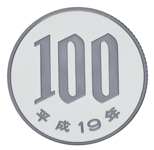 фото Япония 100 йен 2007 Proof