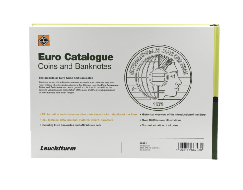 фото Каталог монет и банкнот евро 2025 (English) Leuchtturm