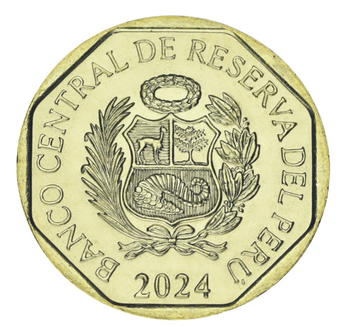 фото Перу 10 сентимо 2024 UNC