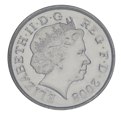 фото Великобритания 5 пенсов 2008 AU-UNC