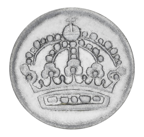 фото Швеция 10 эре 1956 Серебро F-VF (Ag 400, 1,45 грамм)