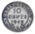 фото Ньюфаундленд 10 центов 1942 Серебро F-VF