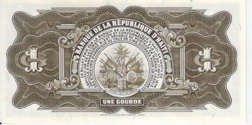 фото Гаити 1 гурд 1979 UNC (P239)