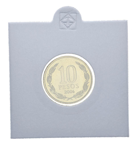 фото Чили 10 песо 2006 AU-UNC
