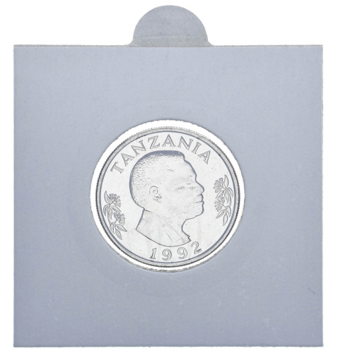 фото Танзания 1 шиллинг 1992 UNC Факел