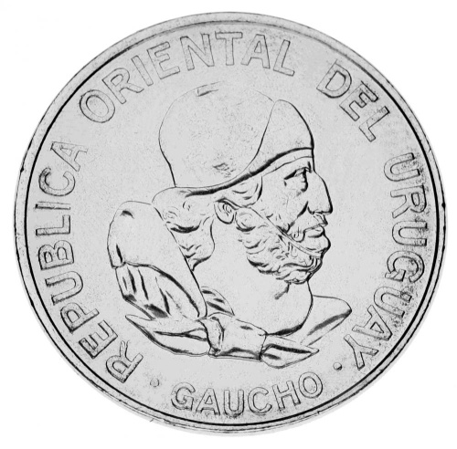 фото Уругвай 100 песо 1989 UNC