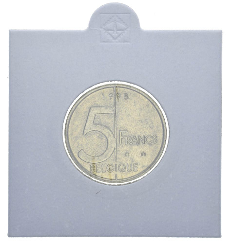 фото Бельгия 5 франков 1998 F-VF