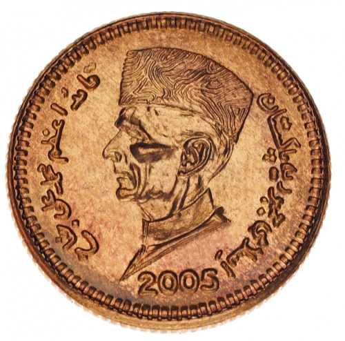 фото Пакистан 1 рупия 2005 VF-AU