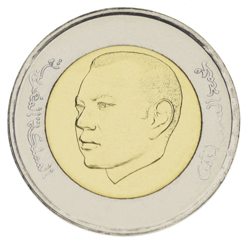 фото Марокко 5 дирхамов 2016 Биметалл UNC