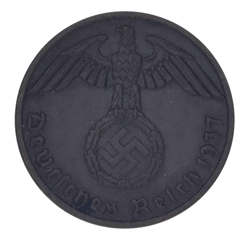 фото Германия 1 пфенниг 1937 F-VF A