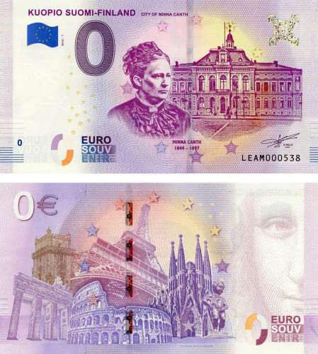 фото Финляндия 0 ЕВРО 2018 «Город Куопио» UNC