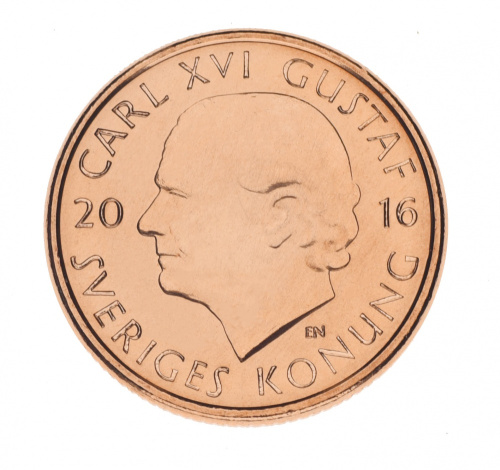 фото Швеция 2 кроны 2016 AU-UNC