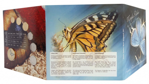 фото Польша набор из 7 монет 2011 UNC