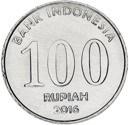 фото Индонезия 100 рупий 2016 AU-UNC