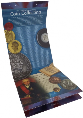 фото Великобритания набор из 9 монет 2001 UNC