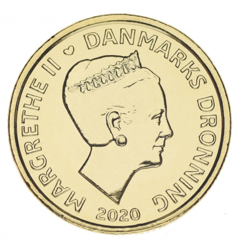 фото Дания 20 крон 2020 UNC