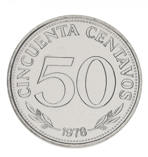 фото Боливия 50 сентаво 1978 AU-UNC
