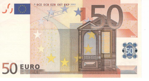 фото Италия 50 евро 2002 S J059 AU