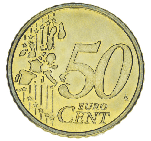 фото Германия 50 евроцентов 2002 UNC А