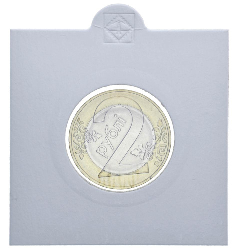 фото Беларусь 2 рубля Биметалл 2009 UNC