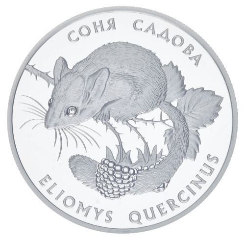 фото Украина 10 гривен 1999 Серебро Proof Соня садовая (Ag 925, унция, 31.1 грамм)